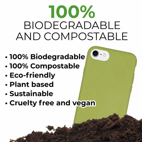 Custodia biodegradabile per smartphone – Verde Mela