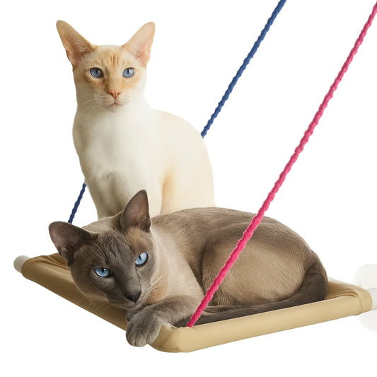 Amaca da Finestra per Gatti – Letto Sospeso Resistente e Comodo