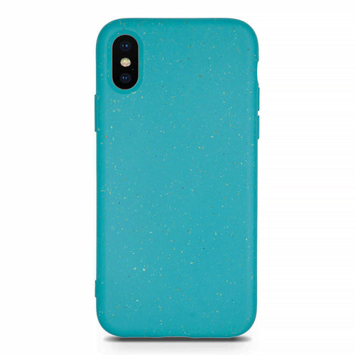 Custodia Biodegradabile Ocean Blue per iPhone – Cover Eco-Friendly Compostabile