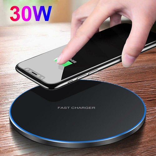 Caricatore Wireless 30W Universale – Ricarica Veloce Qi Dragon W9